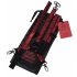 Fifty Shades - Hals-gebundenes Set (Schwarz-Rot) 