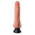 Real Feel Deluxe No.7 - Hoden, realistischer Vibrator (naturfarben) 