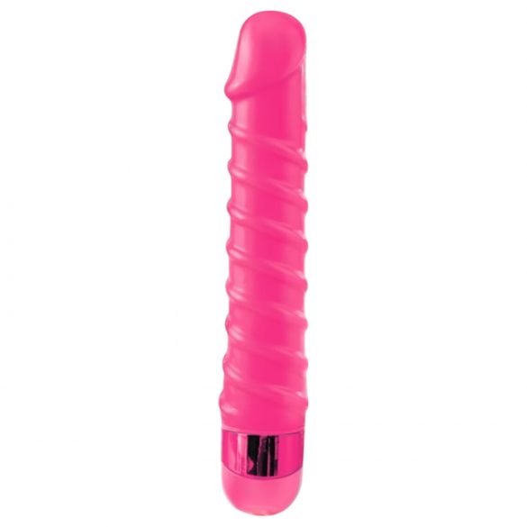 Classix Candy Twirl - Sex-Spirale Dildo Vibrator (rosa) 