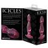 Icicles Nr. 73 - Penisförmiger Anal-Dildo (pink) 