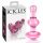 Icicles Nr. 75 - Herzform Glas Analplug (Pink)