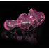 Icicles Nr. 75 - Herzform Glas Analplug (Pink)