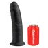 King Cock 10 - großer Saugnapf-Dildo (25 cm) - schwarz