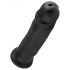 King Cock 10 - großer Saugnapf-Dildo (25 cm) - schwarz