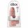 King Cock 9 Chubby - Dildo mit Saugnapf und Hoden (23 cm) - naturfarben