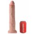 King Cock 13 - gigantischer naturgetreuer Dildo (33 cm) - naturfarben