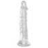 King Cock Clear 8 - Saugnapf, großer Dildo (20cm) 