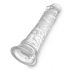 King Cock Clear 8 - Saugnapf, großer Dildo (20cm) 