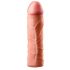 X-TENSION Perfect 1 - lebensechte Penis-Hülle (17,7cm) - Naturfarbe 