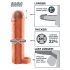 X-TENSION Perfect 1 - Penis-Manschette mit Hodenring (17,7 cm) - natur