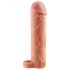 X-TENSION Perfect 2 - Hodenring Penis-Hülle (19cm) - Naturfarben 