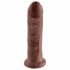 King Cock 8 Dildo (20 cm) - Braun