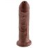 King Cock 8 Dildo (20 cm) - Braun