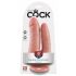 King Cock Doppelpenetrator - realistischer Doppeldildo (natur) 