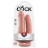 King Cock Doppelpentrator - realistischer Doppel-Dildo (natur)