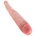 King Cock 16 Tapered - naturgetreuer doppeldildo (41 cm) - naturfarben