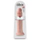 King Cock 14 - großer Dildo mit Saugfuß (36cm) - Naturfarbe 