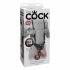 King Cock Strap-on 10 - hohler Dildo mit Umschnallgurt (25cm) 