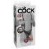 King Cock Strap-on 10 - hohler Dildo mit Umschnallgurt (25cm) 