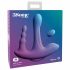 3Some Rock n 'Ride - akkubetriebener, funkgesteuerter Dreifach Vibrator (Lila) 