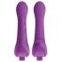 3Some Rock n 'Ride - akkubetriebener, funkgesteuerter Dreifach Vibrator (Lila) 