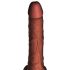 King Cock Plus 7,5 - hodengestützter Stoßvibrator (braun) 