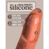 King Cock Elite 7 - saugnapfiges, realistisches Dildo (18cm) - dunkle Natürlichkeit 