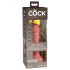 King Cock Elite 6 - Naturgetreuer Saugnapf-Vibrator (15cm)