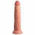 King Cock Elite 9 - Haftfuß Vibrator 23cm - Natur