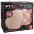 PDX Elite - saugender, vibrierender 2-in-1 Masturbator (natur)