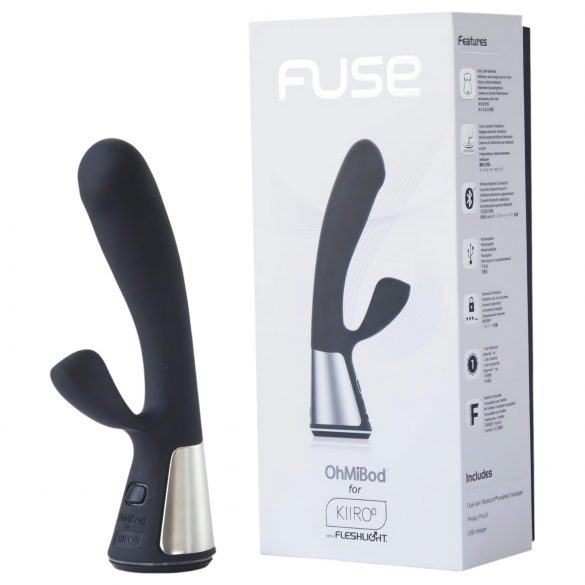 Fleshlight OHMIBOD Kiiroo - Intelligenter Klitorisstimulator (Schwarz)