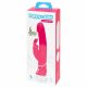 Happyrabbit Dual Density - wasserdichter Vibrator mit Klitorisarm (Pink) 