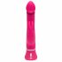 Happyrabbit Dual Density - wasserdichter Vibrator mit Klitorisarm (Pink) 