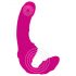 Trägerloser Strap-On - umschnallbarer Vibrator (pink)