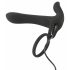 Black Velvet - Wiederaufladbarer 2-in-1 Paarvibrator und Penisring (schwarz)