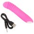 You2Toys - Blinkender Mini Vibe - wiederaufladbarer, leuchtender Vibrator (rosa) 