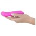 You2Toys - Blinkender Mini Vibe - wiederaufladbarer, leuchtender Vibrator (rosa) 