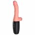 King Cock Plus 6,5 - Hoden Stoß Vibrator - Natur 