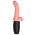 King Cock Plus 6,5 - Hoden Stoß Vibrator - Natur 