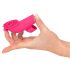 SMILE Licking - Luftwellen-Finger-Vibrator mit Zunge (pink)