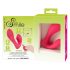 SMILE Panty - Akkubetriebener, kabelloser 2in1 Vibrator (Pink) 