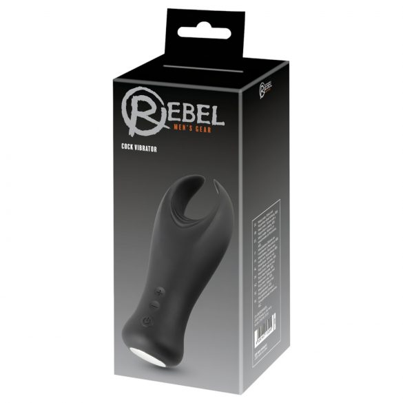 Rebel - vibrierender Eichelvibrator (schwarz)