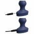 3Some Wandbänger P-Spot - aufladbarer, funkgesteuerter Prostata-Vibrator (blau) 