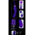 Javida - 2-in-1 Akku-Klitoris-Stimulator und Vibrator-Set (lila)