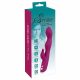 SMILE - flexibler, Klitorisarm A- und G-Punkt-Vibrator (Lila) 