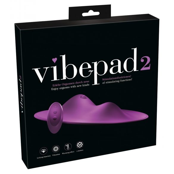 VibePad 2 - Lila Leckkissen Vibrator