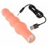 You2Toys Peachy! Mini-Perlen - Batteriebetriebener, perliger Vibrator (Pfirsich) 