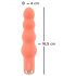 You2Toys Peachy! Mini-Perlen - Batteriebetriebener, perliger Vibrator (Pfirsich) 