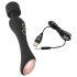 You2Toys CUPA Wand - Akku-betriebener 2-in-1 Massagevibrator (Schwarz) 