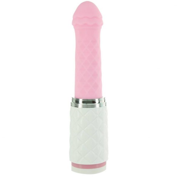 Pillow Talk Feisty - Akkumulator-betriebener Stoßvibrator mit Saugnapf (pink) 